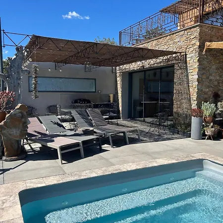 Arghja 8 à 10 Personnes, Piscine Chauffée Villa